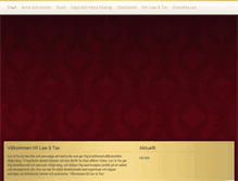 Tablet Screenshot of lawtax.se