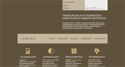 Desktop Screenshot of lawtax.fi