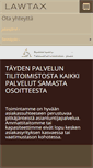 Mobile Screenshot of lawtax.fi